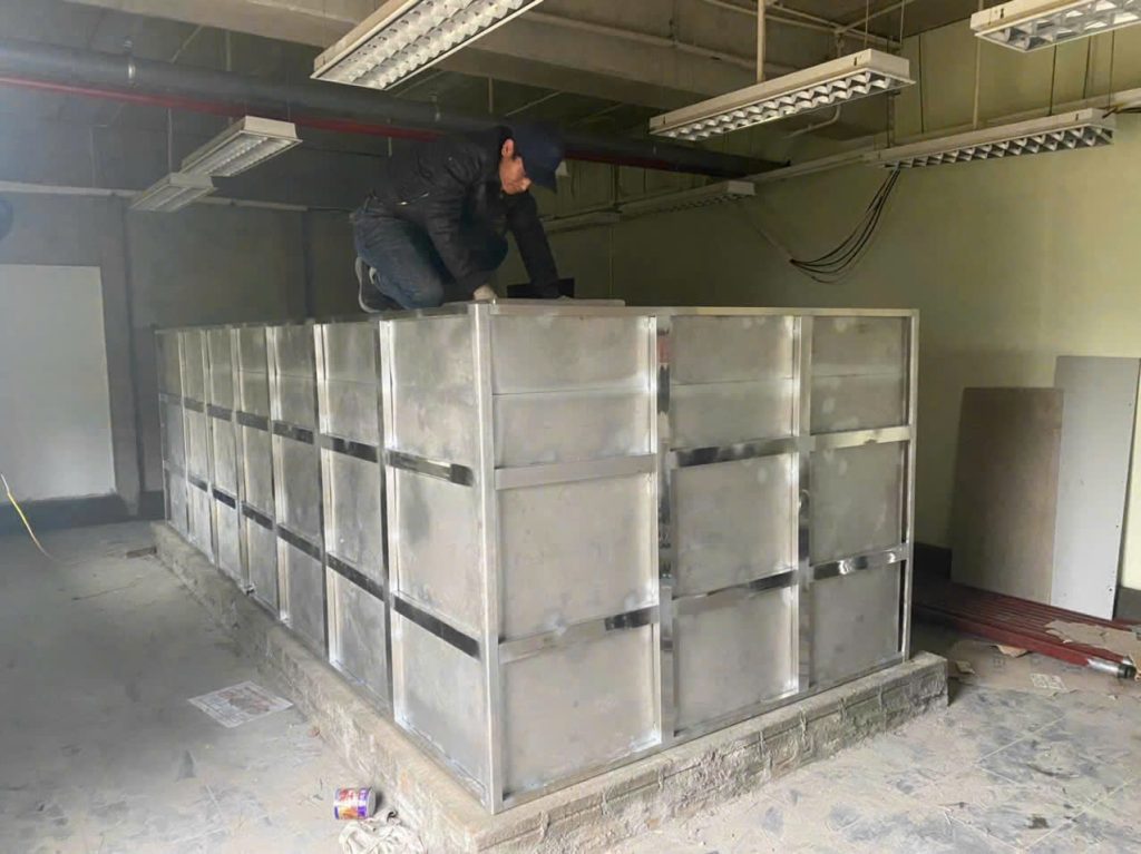 bể nước ngầm 12m3