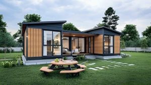 Nhà lắp ghép 2 phòng ngủ - 5m x 11m